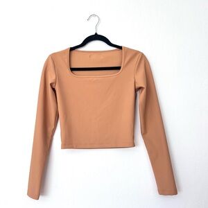 Lorna Jane Ribbed Long Sleeve Top